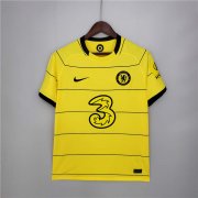 Chelsea 21-22 Away Yellow Soccer Jersey Football Shirt