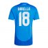 UEFA Euro 2024 Italy Football Shirt Home Blue Jersey BARELLA #18