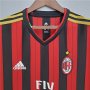 AC Milan 13/14 Retro Home Football Shirt Soccer Jersey