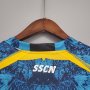 NAPOLI X MARCELO BURLON 2021 YELLOW SOCCER JERSEY FOOTBALL SHIRT