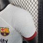 Barcelona FC 23/24 Soccer Jersey Away White Football Shirt (Authentic Version)