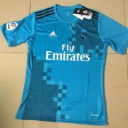Real Madrid Away 2017/18 Blue Soccer Jersey Shirt