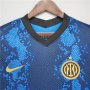 Inter Milan 21-22 Home Blue Soccer Jersey Football Shirt