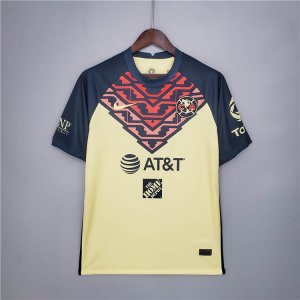 Club America Soccer Jersey 21-22 Home Yellow Football Shirt