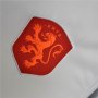 2022 Netherlands Soccer Shirt Away White Football Shirt