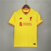 Liverpool 21-22 Third Yellow Soccer Jersey Football Shirt
