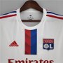 22/23 Olympique Lyonnais Home White Soccer Jersey Football Shirt