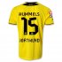 13-14 Borussia Dortmund #15 HUMMELS Home Jersey Shirt