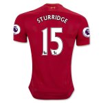 Liverpool Home 2016-17 STURRIDGE 15 Soccer Jersey Shirt