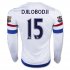 Chelsea LS Away 2015-16 DJILOBODJI #15 Soccer Jersey