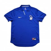 1998 World Cup Italy Home Blue Retro Soccer Jerseys Shirt