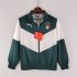 2022 Italy Kit Green White Green Windbreaker Jacket