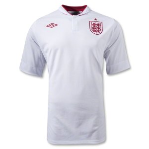 2012 Euro Cup England Home Jersey Shirt