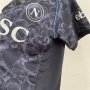 Napoli 23/24 Football Shirt Halloween Edition Black Soccer Shirt