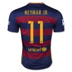 Barcelona Home 2015-16 NEYMAR JR #11 Soccer Jersey