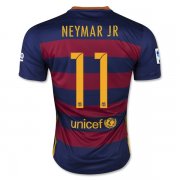 Barcelona Home 2015-16 NEYMAR JR #11 Soccer Jersey
