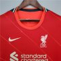 Liverpool 21-22 Home Red Long Sleeve Soccer Jersey Football Shirt