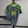 Wolfsburg 23/24 Away Soccer Jersey Football Shirt