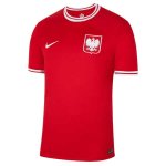 Poland World Cup 2022 Soccer Jersey Away Red Football Shirt