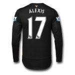 Arsenal LS Third 2015-16 ALEXIS #17 Soccer Jersey