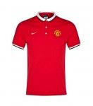 Manchester United 2014-15 White Red Polo