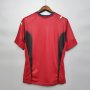 2006 World Cup Italy Red Retro Soccer Jerseys Football Shirt