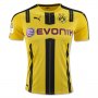 Borussia Dortmund Home 2016-17 AUBAMEYANG 17 Soccer Jersey Shirt