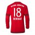 Bayern Munich LS Home 2015-16 BERNAT #18 Soccer Jersey