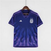 Argentina World Cup 2022 Away Blue Soccer Jersey Football Shirt