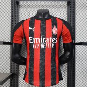 Authentic AC Milan 25/26 Home Match Football Shirt