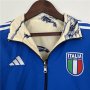 2023 Italy Kit Blue Windbreaker Jacket