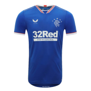 Glasgow Rangers 20-21 Home Soccer Jersey Shirt