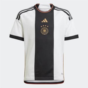 Germany 2022 World Cup Home White Soccer Jersey Football Shirt