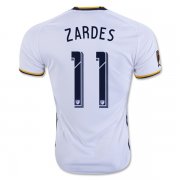 LA Galaxy Home 2016 ZARDES #11 Soccer Jersey