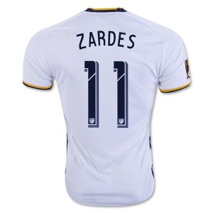 LA Galaxy Home 2016 ZARDES #11 Soccer Jersey