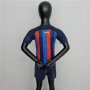 Kids Barcelona FC 22/23 Home Soccer Kit (Shirt+Shorts)