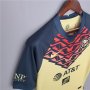 Club America Soccer Jersey 21-22 Home Yellow Football Shirt