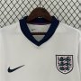 UEFA Euro 2024 England Home Kit Soccer Shirt White Football Shirt