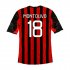 13-14 AC Milan Home #18 Montolivio Soccer Jersey Shirt