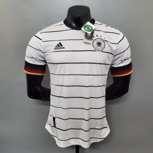 Germany Euro 2020 Home White Soccer Jersey Football Shirt (Player Version )