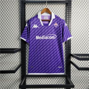 Fiorentina 23/24 Home Purple Soccer Jersey Football Shirt