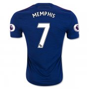 Manchester United Away 2016-17 7 MEMPHIS Soccer Jersey Shirt