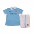 Kids Manchester City 2015-16 Home Soccer Kit(Shirt+Shorts)