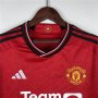 Manchester United 23/24 Home Kit Red Soccer Jersey