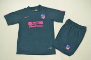 Kids Atletico Madrid Third 2017/18 Soccer Shirt (Jersey+Shorts)