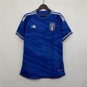 2023 Italy Football Shirt Home Blue Soccer Jersey