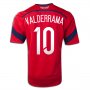 2014 FIFA World Cup Colombia Carlos Valderrama #10 Away Soccer Jersey