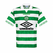 Celtic 98-99 Home Green&White Retro Soccer Jersey Shirt