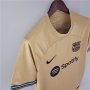 Barcelona FC 22/23 Soccer Jersey Away Yellow Football Shirt