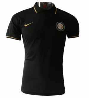 2019-20 INTER MILAN BLACK POLO SHIRT